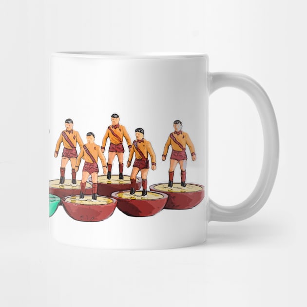 Motherwell subbuteo football team by vancey73